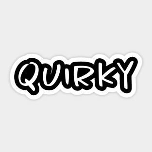 Quirky Sticker